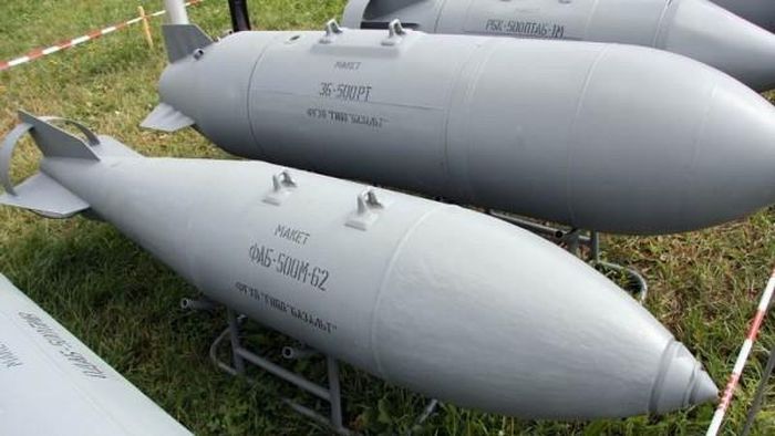 Bom FAB-500 M-62 có sức công phá khủng khiếp của Nga (Ảnh: Vitaly).