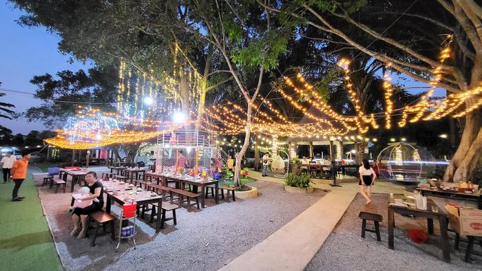Sky Camping kỳ vọng sẽ giúp du kkhách lựa chọn ngủ qua đêm tại Củ Chi, không chỉ đi trong ngày rồi về lại thành phố Hồ Chí Minh như trước. Ảnh: Tùng Lâm.
