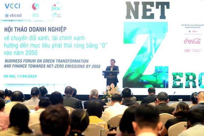 Ông Nguyễn Tiến Huy, Giám đốc Văn phòng doanh nghiệp vì sự phát triển bền vững.