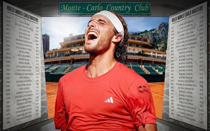 Tsitsipas đã đi vào lịch sử Monte-Carlo Masters