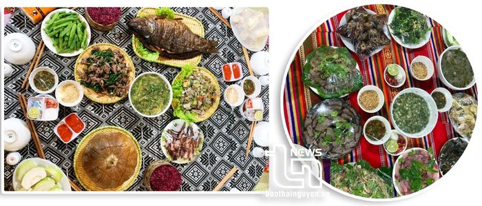 Những món ăn đậm chất núi rừng Tây Bắc ở bản du lịch cộng đồng Phiêng Lơi.