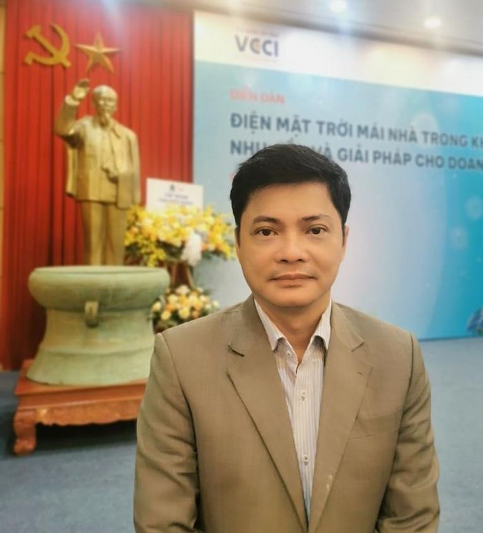 Ông Phan Công Tiến, chuyên gia nghiên cứu về thị trường điện và năng lượng tái tạo.Ảnh: Ngọc Linh