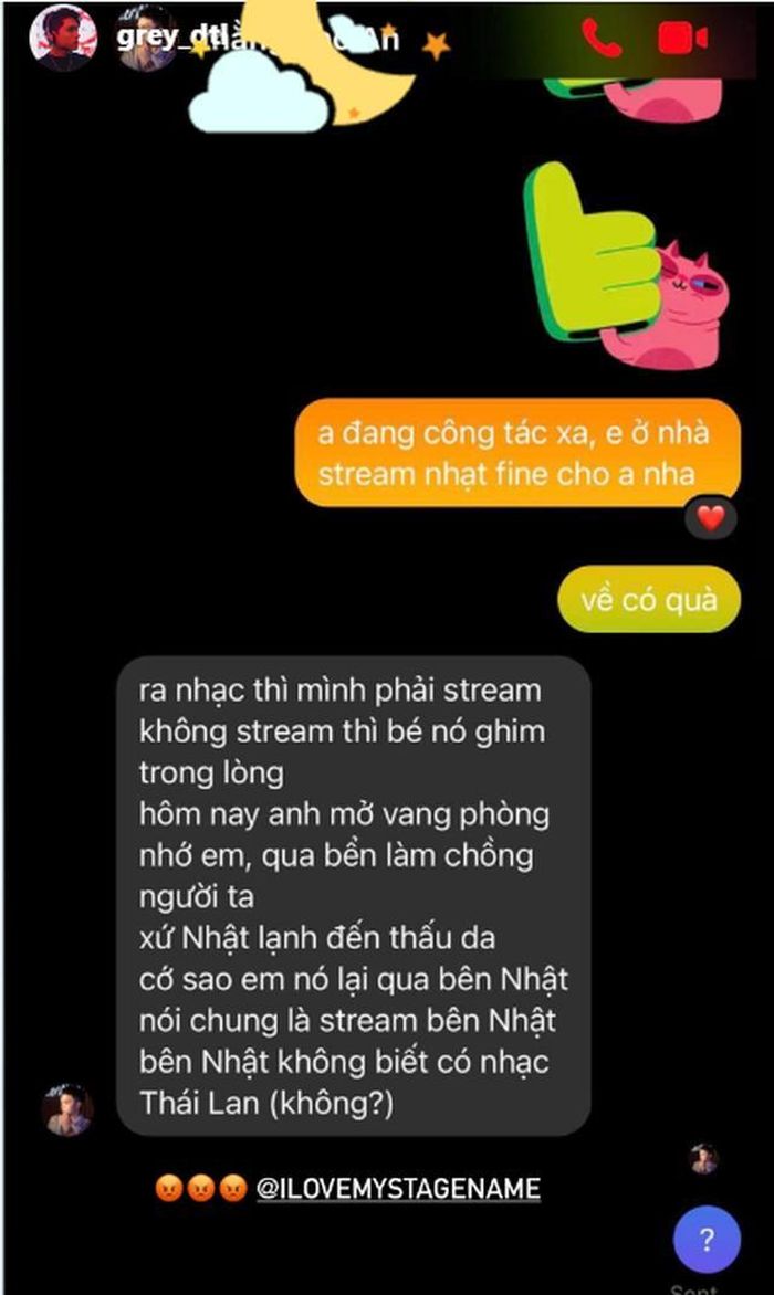 Đoạn hội thoại hài hước giữa GREY D và NEGAV