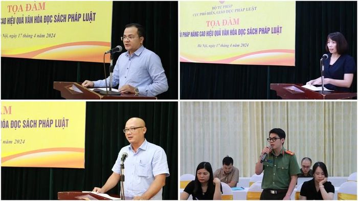 Một số đại biểu chia sẻ tại tọa đàm.