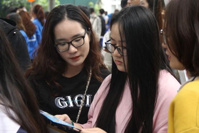 Thí sinh tham dự Ngày hội tư vấn tuyển sinh, hướng nghiệp năm 2024. Ảnh: TG