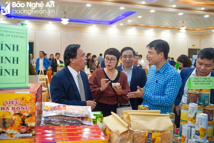 Ngành công thương thường xuyên tổ chức các hội nghị kết nối cung cầu quảng bá thương hiệu và tìm đầu ra cho sản phẩm trong tỉnh. Ảnh: TH