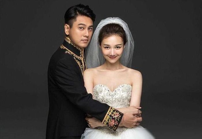 Chu Hiếu Thiên kết hôn với nữ diễn viên Hàn Văn Văn hồi năm 2015