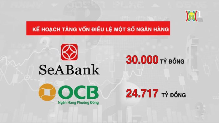 Kế hoạch tăng vốn điều lệ của các ngân hàng ACB, VIB, SeABank và OCB