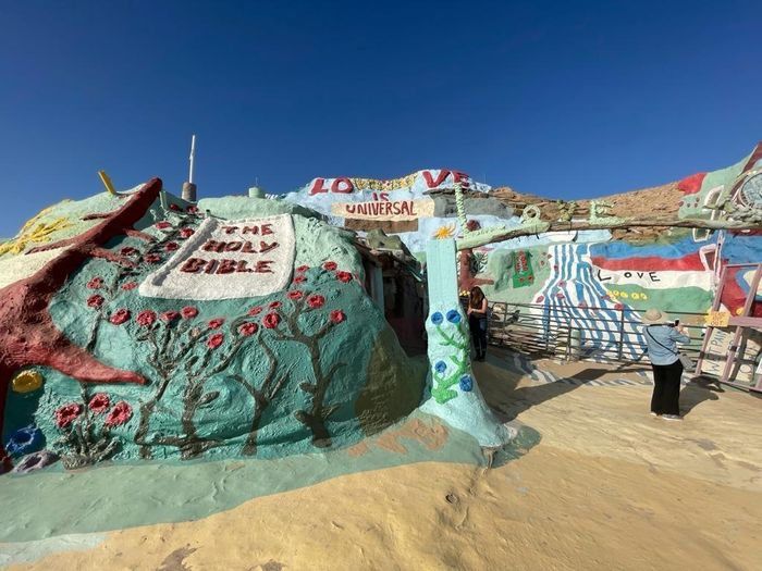 Các tiện ích công cộng, thuế và tiền thuê nhà đều không có. Slab City thực sự là "thành phố tự do cuối cùng ở Mỹ". Ảnh: Corriere