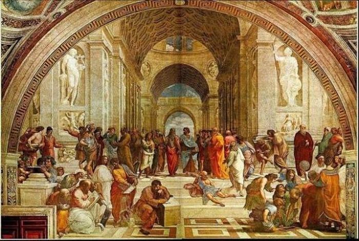 Bức bích họa trường học Athena( 1509-1511). Nguồn: Internet