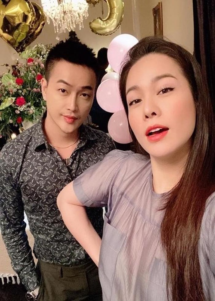 Nhật Kim Anh và TiTi từng vướng nghi vấn hẹn hò bởi cả hai dính như sam. Ảnh: FBNV