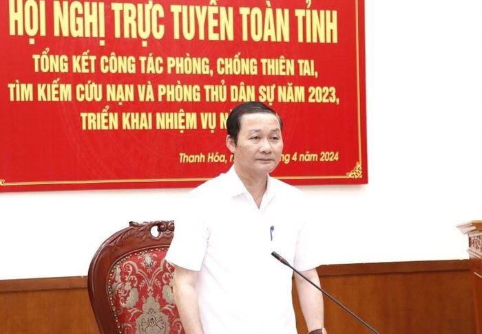 Chủ tịch UBND tỉnh Thanh Hóa Đỗ Minh Tuấn