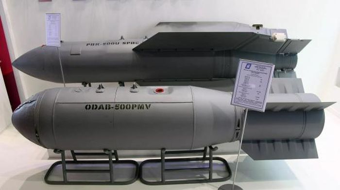 Bom nhiệt áp ODAB-500. Ảnh:Sputnik.