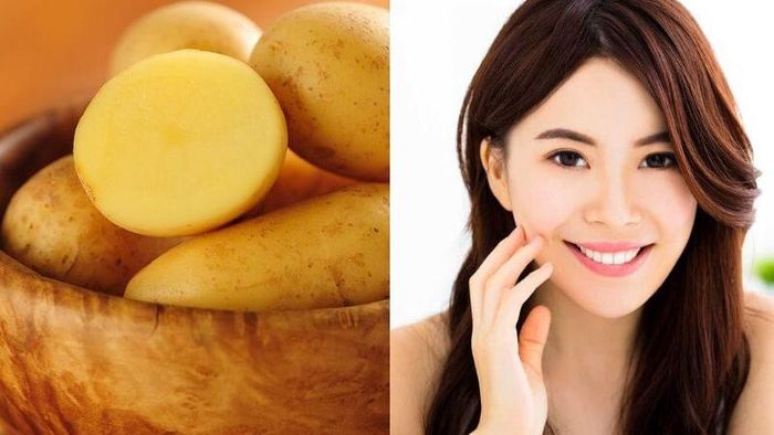 Khoai tây có rất nhiều công dụng trong làm đẹp da.