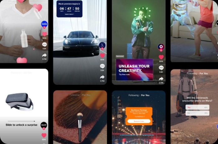 TikTok không chỉ thành công nhờ thuật toán. Ảnh: TikTok. 