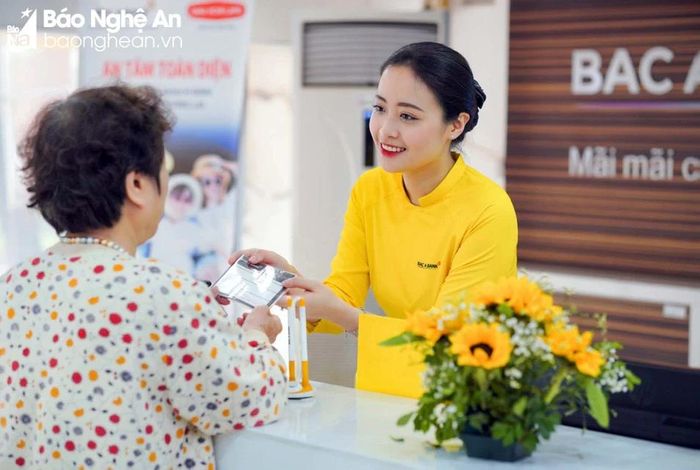 Niềm tin của khách hàng vào BAC A BANK ngày càng gia tăng. Ảnh: BAB