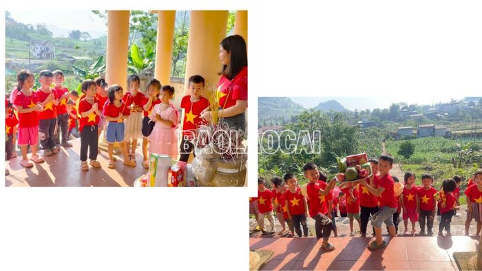  Nhằm tri ân các anh hùng liệt sĩ ngã xuống cho độc lập dân tộc, Trường Mầm non Nậm Chảy (huyện Mường Khương) đã tổ chức cho học sinh tham quan Đài tưởng niệm các anh hùng liệt sĩ tại xã Nậm Chảy. Trong buổi tham quan, các bé được nghe cô giáo giới thiệu về ý nghĩa của Đài tưởng niệm, biết tên các vị anh hùng liệt sĩ đã hy sinh trên chính mảnh đất quê hương mình để bảo vệ chủ quyền lãnh thổ, giành lấy hòa bình. 