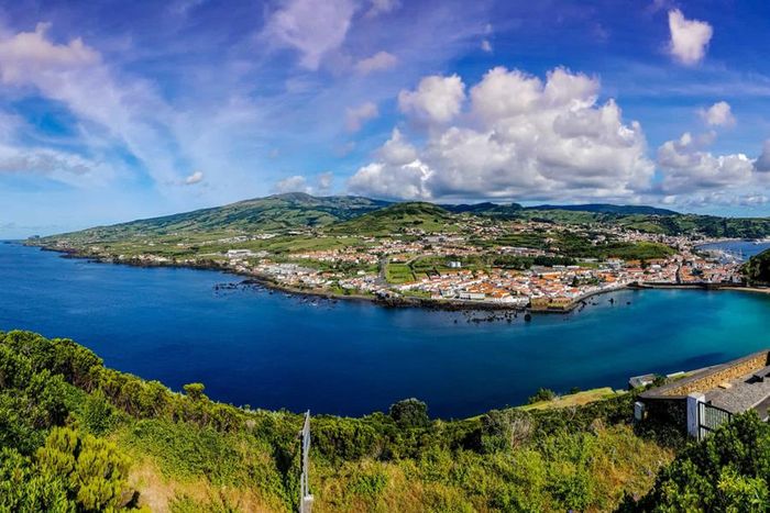 Quần đảo Azores của Bồ Đào Nha nằm lộng gió và biệt lập giữa Đại Tây Dương, và một số hòn đảo tuyệt đẹp ở đây có nhiều bò hơn người! Trong đó, Horta - thủ phủ của Đảo Faial chỉ có khoảng 7.000 dân.