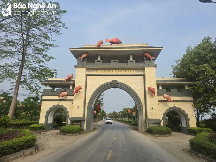  Xã Quỳnh Đôi cũng được gọi là làng Quỳnh Đôi vì ở đây "nhất làng nhất xã". Đây còn nổi tiếng vì được biết đến với cái tên "làng khoa bảng". Ảnh: Tiến Hùng 
