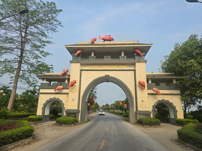  Xã Quỳnh Đôi cũng được gọi là làng Quỳnh Đôi vì ở đây "nhất làng nhất xã". Đây còn nổi tiếng vì được biết đến với cái tên "làng khoa bảng". Ảnh: Tiến Hùng 