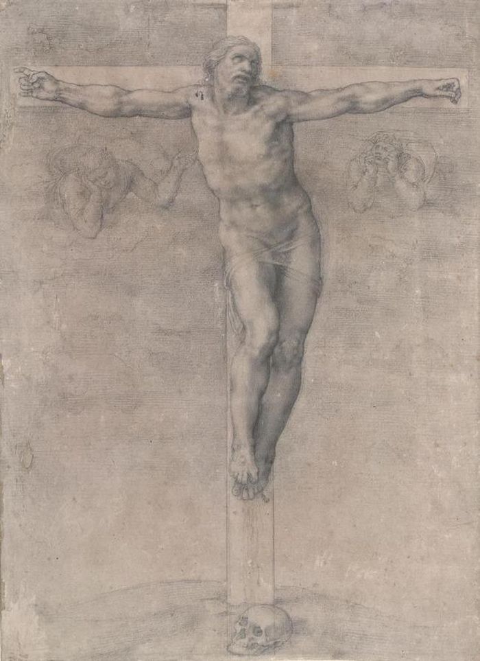 Bức “Chúa Jesus trên thập giá” lấy cảm hứng từ tình bạn của Michelangelo với Vittoria Colonna