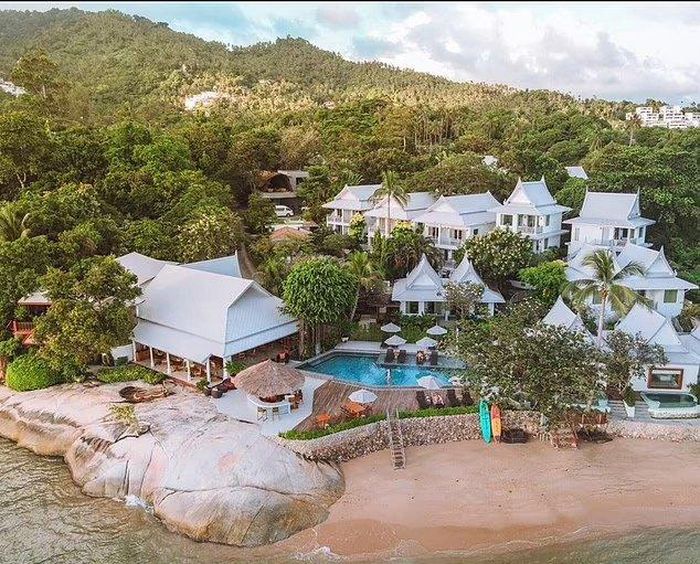 Những bãi biển tuyệt đẹp và làn nước trong vắt ở Koh Samui.