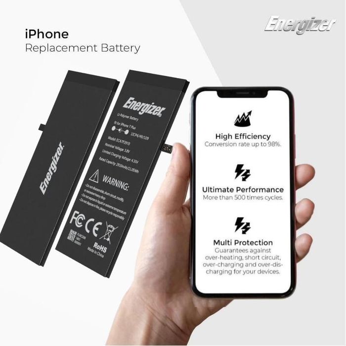 Pin iPhone chính hãng Energizer.