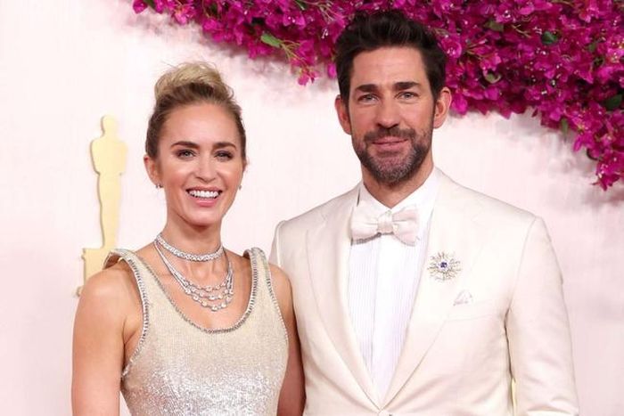 John Krasinski và vợ Emily Blunt