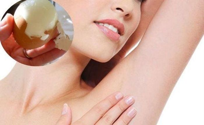  Trứng gà hỗ trợ khử mùi hôi nách. 
