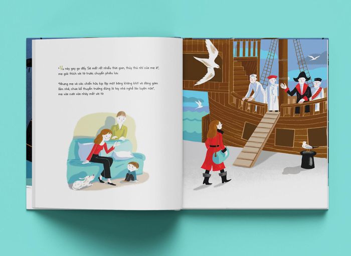 Cuốn sách được viết dí dỏm, minh họa hấp dẫn. Ảnh: Crabit Kidbooks
