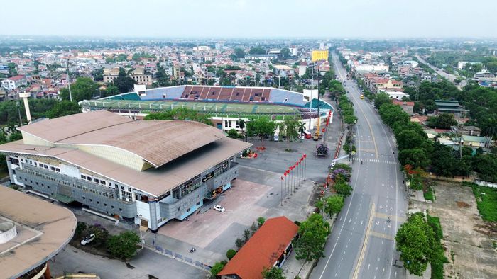 Nhà Luyện tập và thi đấu, Khu Liên hợp TDTT tỉnh Phú Thọ là địa điểm diễn ra Lễ Khai mạc và tổ chức thi đấu nhiều nội dung tại Hội khỏe Phù Đổng