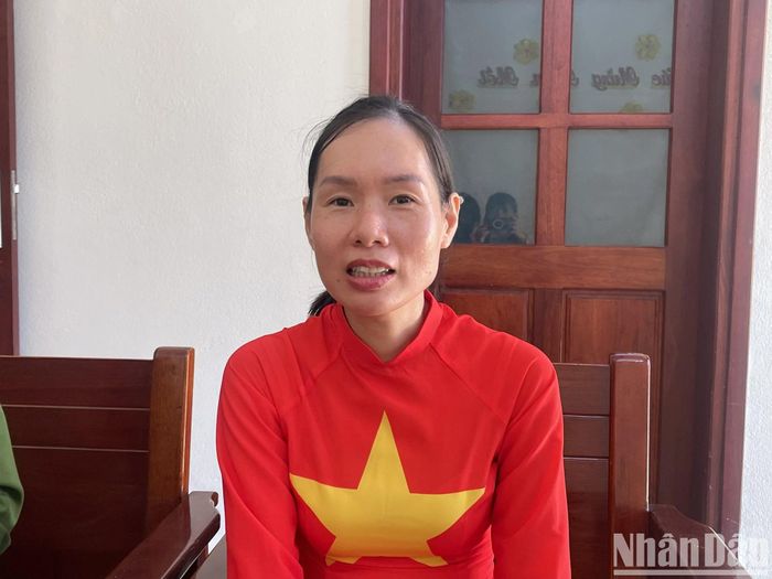 Chị Vi Thu Trang đã có hơn 6 năm sinh sống tại các đảo thuộc Huyện đảo Trường Sa.