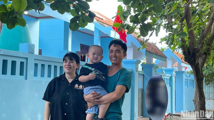 Gia đình chị Lê Thị Hoài Trâm.