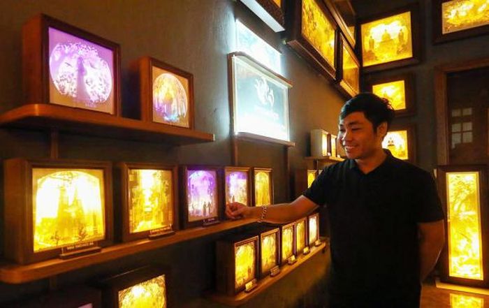 Nguyễn Duy Duy tạo ra một cách tiếp nhận văn hóa truyền thống mới. Ảnh: Khánh Long