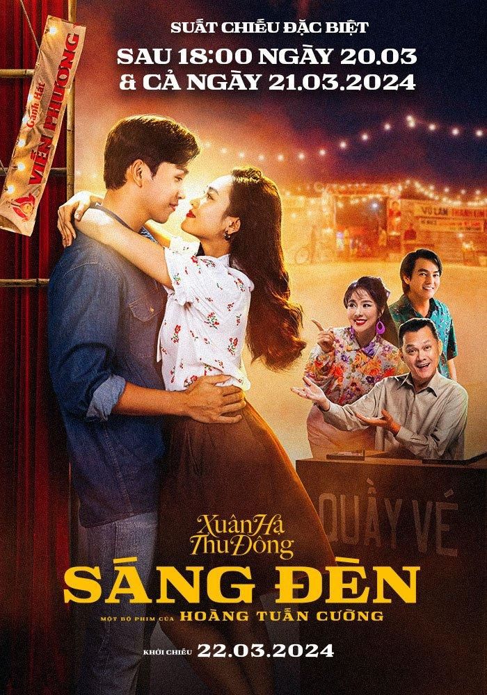 Có nội dung về đề tài cải lương, “Sáng đèn” cũng rút lui sau 2 ngày khởi chiếu. Ảnh: CGV Cinemas Vietnam
