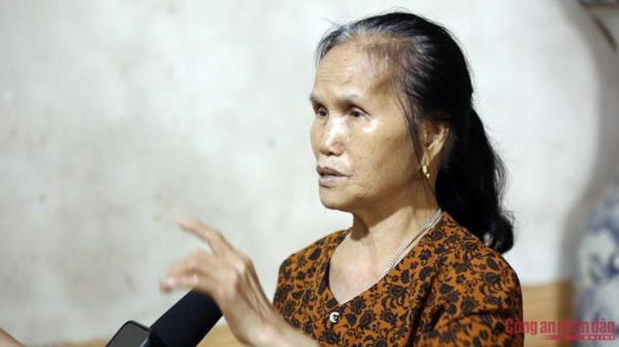 Bà Nguyễn Thị Quế nhớ lại vụ sạt lở.