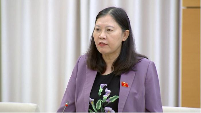 Chủ nhiệm Ủy ban Tư pháp của Quốc hội Lê Thị Nga.