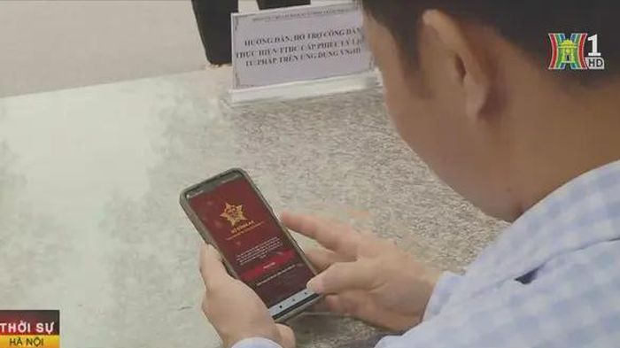 Từ ngày 22/4, Hà Nội thực hiện cấp phiếu lý lịch tư pháp qua VNeID.