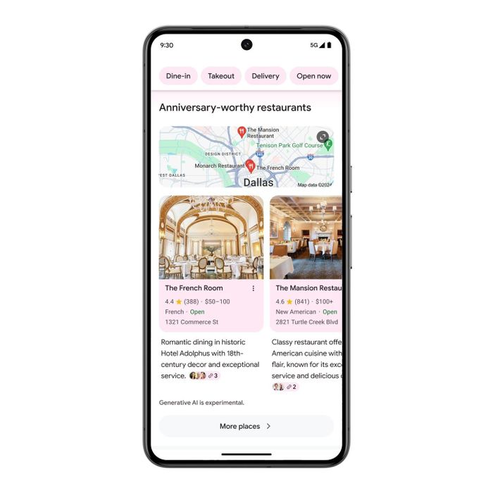 AI Gemini được tích hợp vào các sản phẩm của Google. Ảnh: Google.