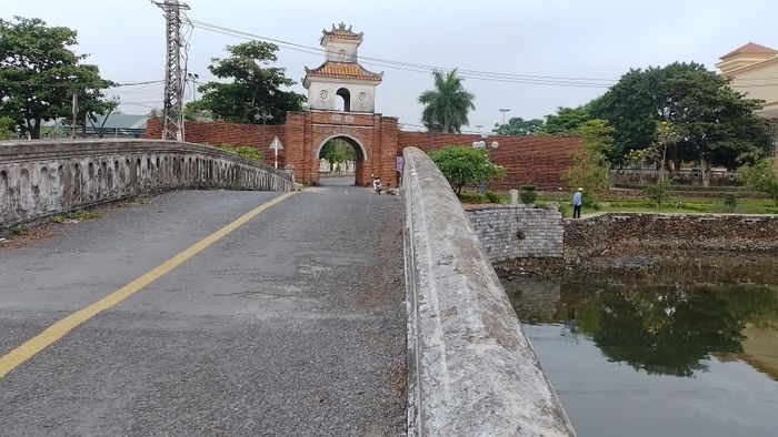 Cổng thành Đồng Hới, nơi Nguyễn Du từng trị nhậm. Ảnh: Nguyễn Thế Tường