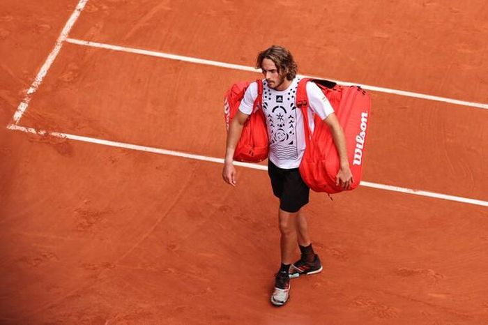 Tsitsipas từng hai lần vào chung kết Grand Slam, nhưng đều thất bại