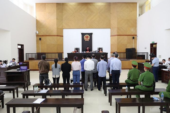 HĐXX tuyên án với các bị cáo