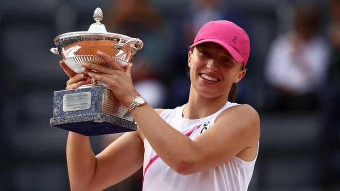 Swiatek lập kỷ lục về điểm số trên bảng xếp hạng WTA