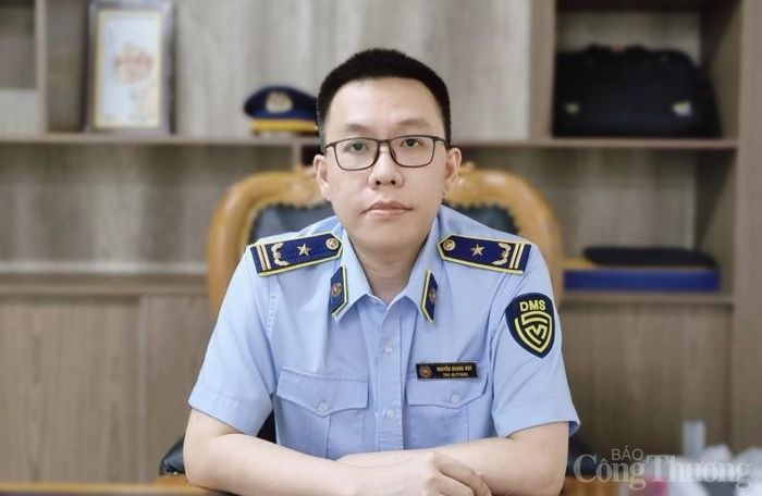 Ông Nguyễn Quang Huy, Phó Cục trưởng Cục Quản lý thị trường TP. Hồ Chí Minh. - (Ảnh: NVCC).