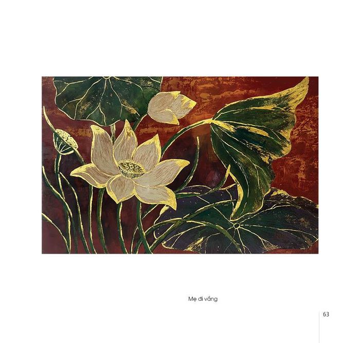 Tran sơn mài "Mẹ đi vắng"