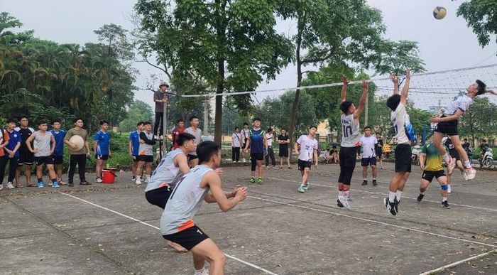 Một hoạt động thể thao của sinh viên Trường Đại học Sư phạm (Đại học Thái Nguyên). Ảnh: Website nhà trường
