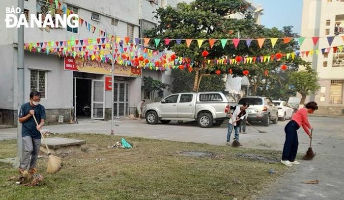 Khu chung cư ở phường Hòa Minh, quận Liên Chiểu.