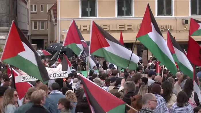 Các cuộc biểu tình ủng hộ Palestine diễn ra trên khắp thế giới.