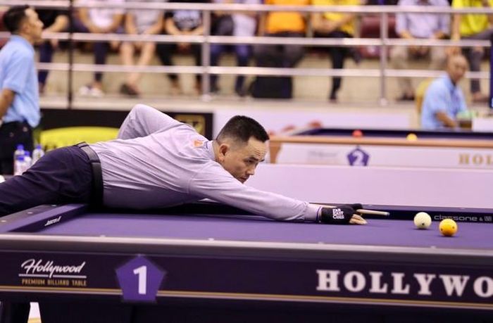 Đức Minh đang khiến làng billiards Việt Nam bất ngờ. Ảnh: Anh Huy