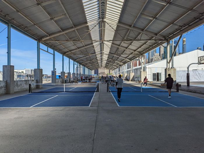  Các sân pickleball nở rộ tại các thành phố lớn ở Mỹ. Ảnh: NYC Pickleball. 
